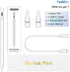 Stylus Pen for iPad, 5min Fast Charge Pencil for iPad/Pro/Air/Mini 2018-2024, Tilt Sensitive, Palm Rejection, Magnetic