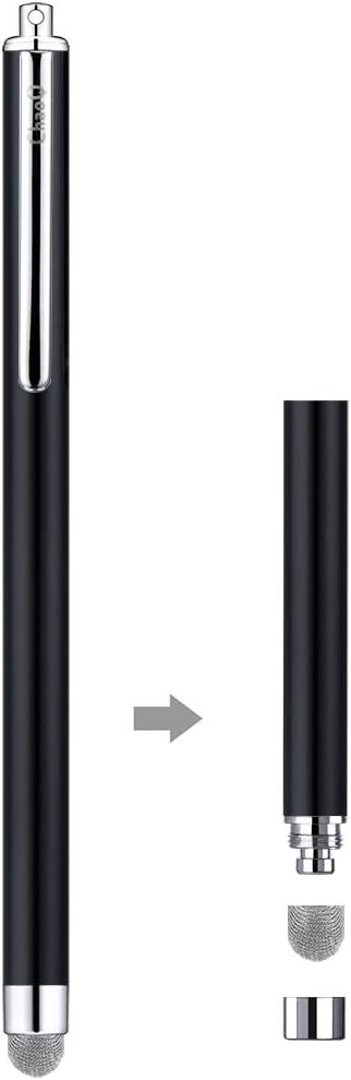 Replaceable Mesh Fiber Tips Stylus Pen, 0.27 Inches (7 mm), Pack of 10