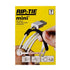 RIP-TIE Mini 1/4" x 3-1/2" Cable Tie, Perfect for USB, Earbud, Cell Phone Cords - 7 Pack Black