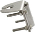 UngSung SO-239, 3/8" 24 Truck Antenna Mirror Mount Bracket Heavy Duty Stainless Steel Side Rail Mast Clamp Mount