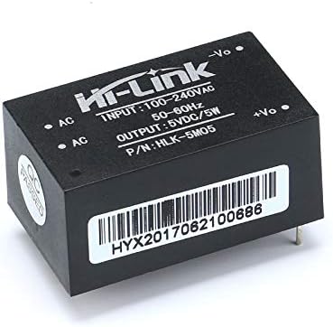3PCS Mini Step Down Power Supply Intelligent Home Switch DC Power Module AC DC Voltage Regulator 220V to 5V 5W AC DC Converter HLK-5M05