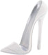 Dazzling White Shoe Phone Holder, Dimensions 6x2.5x5.25