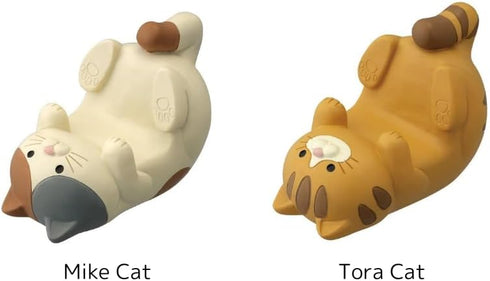 WELL ORIGIN Cute Cuddly Cat Smartphone Stand, Non-Electric, Desktop, Living Room, Bedroom, Gift Idea, Japan Import