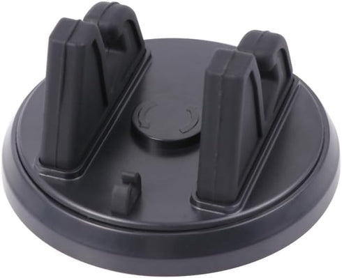 Hemobllo 360 Car Phone Holder Dashboard Mount Rotatable Silicone Cell Phone Stand for Car Navigation Horizontal