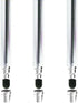 The Friendly Swede 3pcs High Precision Stylus Pens for Touch Screens, 5.5" with Replaceable Thin-Tip, Lanyards &