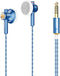 EB2S Pro Flat Wired Earbuds with 15.4mm LCP Dynamic Driver, Balanced IEM Hearphones with Mic, Silver-Plated Cable