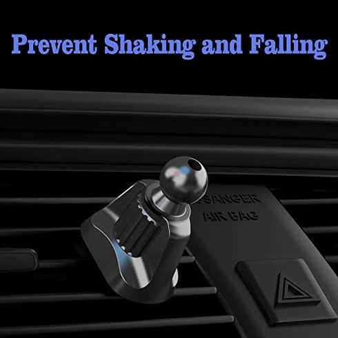 Car Air Vent Clip for Diameter 0.67inch (17mm) Joint Ball Cell Phone Holder & Wireless Charger