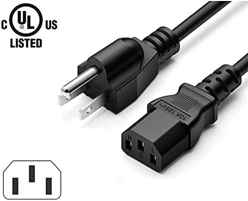 BestCH BR-DV600UA BR-DV600U AC in Power Cord Outlet Socket Cable Plug Lead for JVC Professional Mini DV Recorder