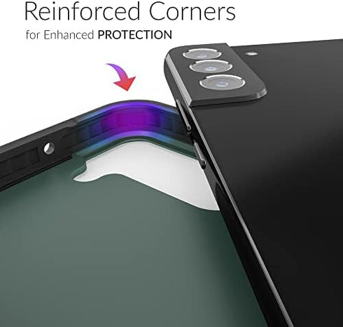 Crave Slim Guard for Galaxy S22+ Case, Shockproof Case for Samsung Galaxy S22+, Forest Green