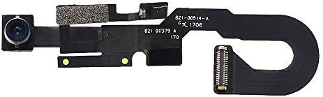 Johncase New OEM 7MP Front Facing Camera Module with Proximity Sensor, Microphone Flex Cable Replacement for iPhone 7