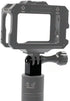 ThtRht 2 Pack 1/4"-20 360 Action Camera Tripod Mount Adapter with Threaded Socket Thumb Screws Phone Tripod Aluminum