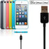 RND 1.5FT Apple Certified Lightning to USB Cable for iPhone, iPad, iPod - Black (Xs, XR, 8, Pro, Air, Mini)