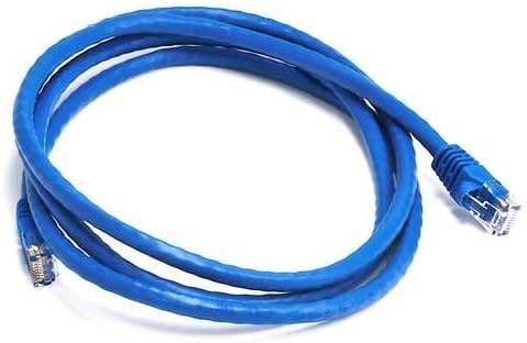 Cat6 Ethernet Patch Cable Monoprice - Network Internet Cord - RJ45, Stranded, 550Mhz, UTP, Pure Bare Copper Wire,