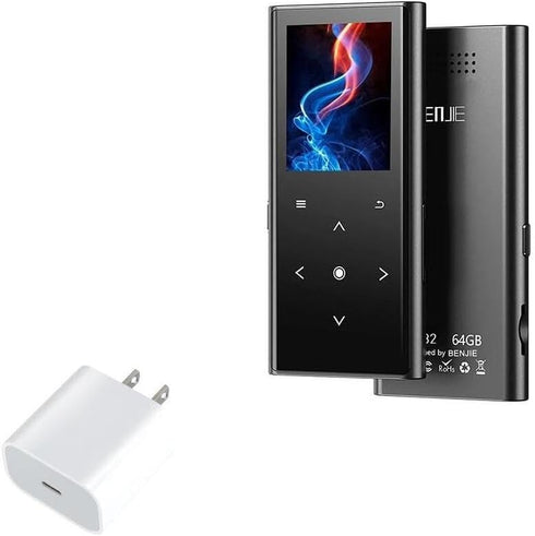 BoxWave Charger Compatible with Benjie MP3 Player B32 - PD GAN miniCube (30W),