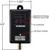 Reliable Cable Power Supply, High Efficiency OEM Replacement Wall Mount Coax Adapter for CATV Drop Amplifiers 12V 500mA (0.5A) with F-Type Connection, DoE Level VI Rated