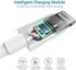 MFi Certified Lightning Cable 3-Pack - 3FT iPhone Charger for iPhone 14, 13, 12, SE, 11, Xs Max, iPad Pro - White