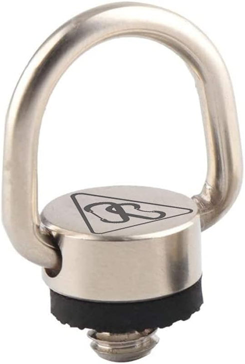 Camera Carabiner Clip D-Ring, Attach a Carabiner to Your Camera with 1/4-20 Tripod Mount D-Ring (1-Pack)