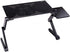 KCHEX 360 Adjustable Foldable laptop Desk Aluminum Table Stand Bed Notebook Tray