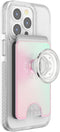 Phone Wallet with Expanding Grip, Wireless Charging Compatible, Wallet Compatible with MagSafe - Mermaid Pink