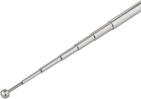 BINGFU 7 74cm (2-Pack) Sections Telescopic AM FM Antenna Portable Radio Antenna Replacement Compatible with Indoor