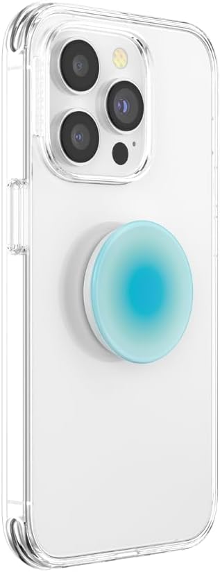 PopSockets Tranquil Aura Phone Grip & Stand - Light Blue