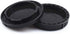 Body Cap & Rear Lens Cover for Nik Z Mount Camera Lens Z7II Z6II Z50 Z6 Z7 Replaces LF-N1 BF-N1 (2pcs)