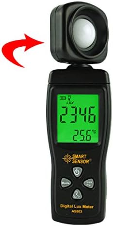 Lux Light Meter for Photography, Grow Plants, LED Photometer Lighting Intensity Measurement, Pocket Digital