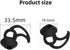 Earbud Replacement Tips Silicone Earbud Cover Tips Compatible with Bose StayHear Max Tips Kit Compatible with QuietComfort I Earbuds Earphones Cover 3 Pairs L Size