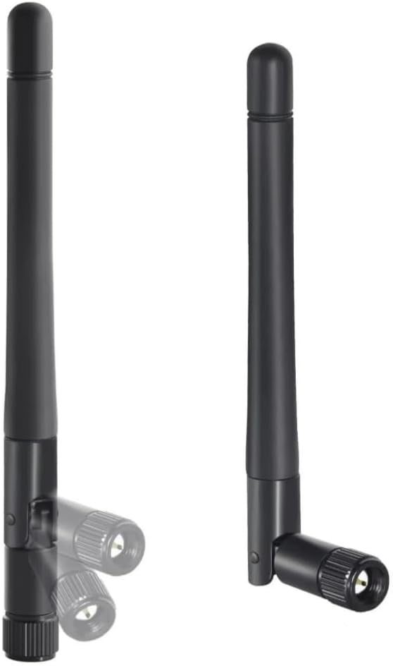 TREADALT-TEC 2X Dual Band WiFi 2.4GHz 5GHz 5.8GHz 8dBi SMA Male (pin in