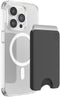 PopSockets Minimalist Slim Phone Wallet with MagSafe Adapter Ring, Phone Card Holder, Wireless Charging Compatible,