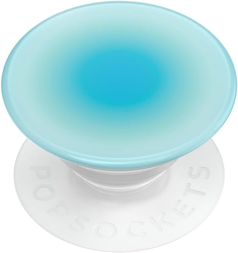 PopSockets Adhesive Phone Grip, Holder, Phone Stand, Light Blue - Tranquil Aura