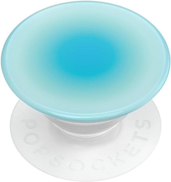 PopSockets Adhesive Phone Grip, Holder, Phone Stand, Light Blue - Tranquil Aura