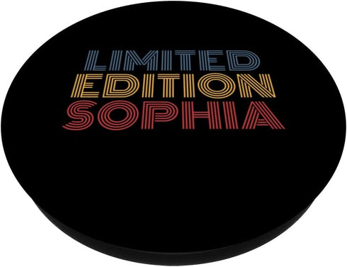 Sophia Limited Editon Personalized Name funny PopSockets Swappable PopGrip