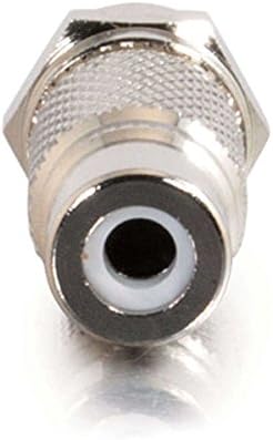 C2G/Cables to Go RCA Female to F-Type Male Video Adapter, TAA Compliant