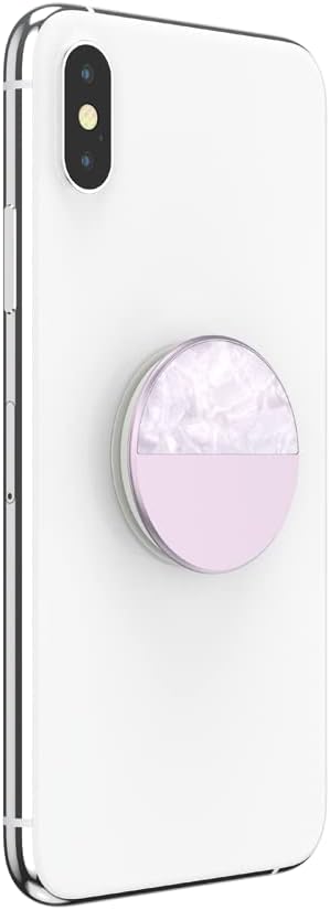 PopSockets Lilac Chrome PopGrip - Expanding Kickstand Phone Holder