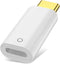 USB-C to Pencil Adapter for Apple Pencil 1st Generation, USB C to Lightning Charging Adapter for iPad 10th Gen (White)