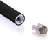 3-Pack Micro-Knit Mesh Tip Capacitive Stylus Pens for Touch Screens with Replaceable Fiber Tips, Cleaning Cloth (Black,