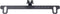 License Plate Bracket for Rear Camera, Universal Mount for Backup Camera, Metal Rust-Proof for Carplay Android Auto