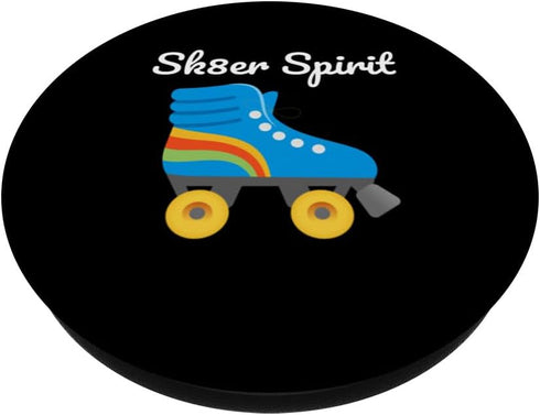 Sk8er Spirit Roller Skate Roller Derby Inline Skate PopSockets Standard PopGrip
