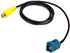 TheCoolCube Reverse Camera Adapter, Fakra to RCA Reversing Parking Cable for Benz and Volvo Models