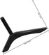 TOPPERFUN TV Stand Base Aluminum Alloy No-Drill Desktop Mount Stable TV Riser Stand Universal Tabletop Support