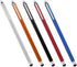 BoxWave Stylus Pen Slimline Capacitive for iPad Mini 1st Gen - Crimson Red, Slim Barrel Rubber Tip Stylus