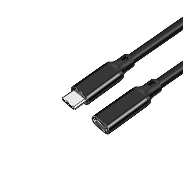 1.6FT USB C Male to Female Extension Cable, Type C USB 3.1 Gen 2, 10Gbps Data, 100W Charging for MacBook Pro, iPad Pro,