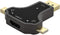 Replacement Mini DP TYPEC to HDMI Converter 3 in 1 4K30HZ Compatible with Mac Laptop, USBC DP External HDMI Adapter