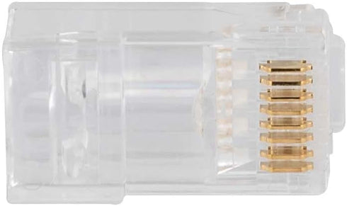 Klein Tools VDV826-704 Modular Data Plug, 50 Pack for CAT6A and Larger Diameter CAT6 Indoor/Outdoor Ethernet