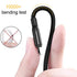 Puxnoin Multi Charging Cable, 4Pack Multi Charger Cable Short 1FT Braided Universal 3 in 1 Multiple USB Cable Charging