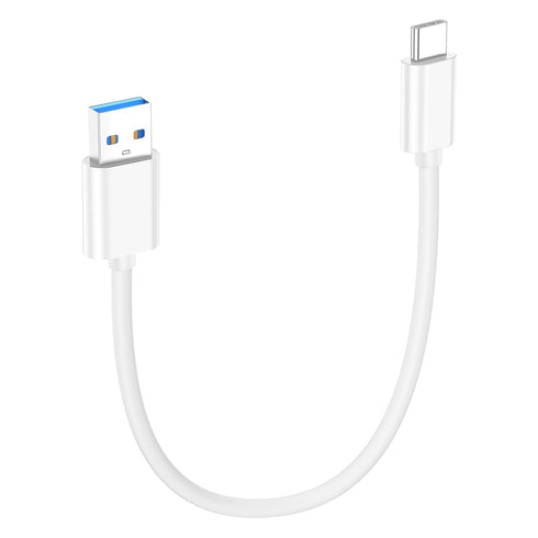 6 inch Short USB A to USB C 3.1 Cable 0.5ft - 10Gbps High Speed Data Transfer Cable for MacBook Pro, iPad Pro, and more