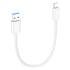 6 inch Short USB A to USB C 3.1 Cable 0.5ft - 10Gbps High Speed Data Transfer Cable for MacBook Pro, iPad Pro, and more
