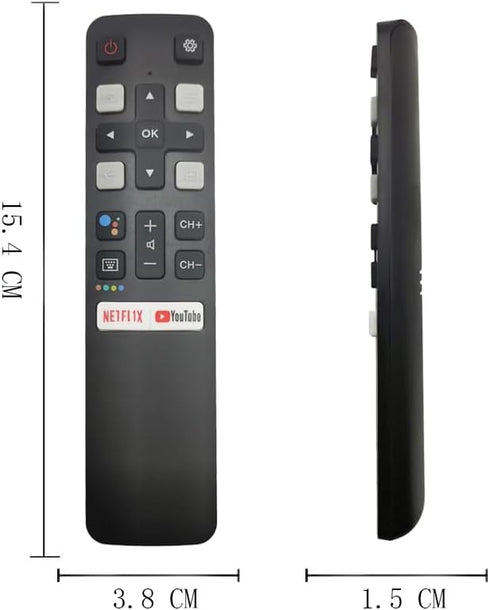 LMZMYTX RC802V Replacement Remote TCL fit for Remote Control TCL for Smart tv