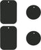DSTELIN Universal Metal Plate 4 Pack for Magnetic Phone Car Mount Holder Cradle,